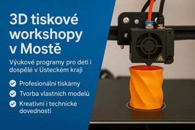 3D tisk v Mostě: Objevte kreativní svět technologií s DigiBridge
